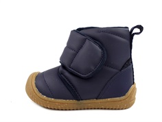 Woden Kids dark navy winter boot Theo